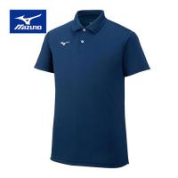 ミズノ MIZUNO ゲームシャツ ポロシャツ 32MA9670 14 ドレスネイビー メンズ レディース トップス 半袖 トレーニングウェア スポーツウェア | YOCABITO Yahoo!店