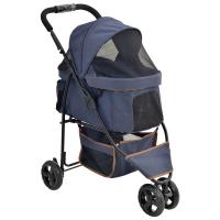 わんわんカート スマートハンディ Safety デニム柄 （ペット用品） | エスティムヤフーショップ