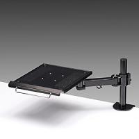 ノートPCアーム クランプ式 ノートパソコンスタンド ポール 角度調整 サブマシン設置 CR-LANPC1 サンワサプライ | イーサプライ ヤフー店