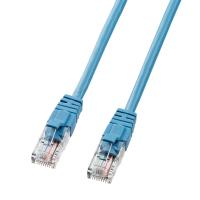 訳あり新品 LANケーブル Cat 5e 10m ブルー LKB5Y-10BLN サンワサプライ 外装に傷・汚れあり | イーサプライ ヤフー店