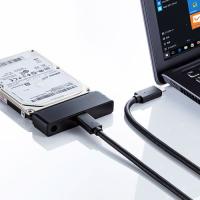 訳あり新品 SATA-USB3.1 Gen2変換ケーブル USB-CVIDE7 サンワサプライ 外装にキズ、汚れあり | イーサプライ ヤフー店