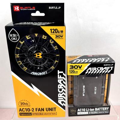 BURTLE（バートル） 未使用 AC10 AC10-2 30Vバッテリー(マットブラック