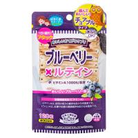 おいしいお手軽サプリ ブルーベリー×ルテイン 120粒1ヶ月分/栄養機能食品/ビタミンA/疲れ目/サプリメント/ブルーベリー味 | エテルノビューティー ヤフー店