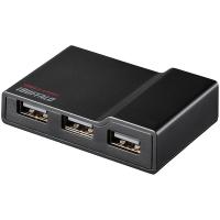 USBハブ バッファローコクヨサプライ iBUFFALO BSH4A11BK [USB2.0 TV/PC対応セルフパワー4ポートハブ ブラック] | イートレンドヤフー店