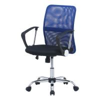 オフィスチェア　不二貿易　90876 [不二貿易　メッシュバックチェアー HF-78BL ブルー] | イートレンドヤフー店