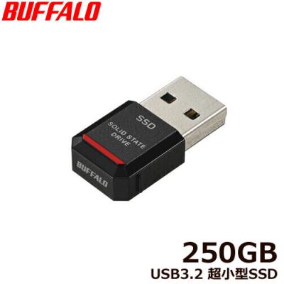 ssd 256gb（BUFFALO／外付けSSD）｜外付けハードディスク、ドライブ