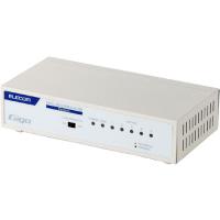 スイッチングハブ エレコム EHC-G05MN4-HJW [Giga対応スイッチングHub/5P/メタル/電源内蔵/ホワイト] | イートレンドヤフー店