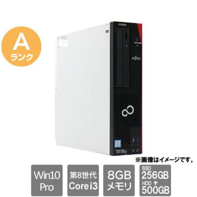 富士通 Windowsデスクトップ（CPU種類：Core i3）｜デスクトップ