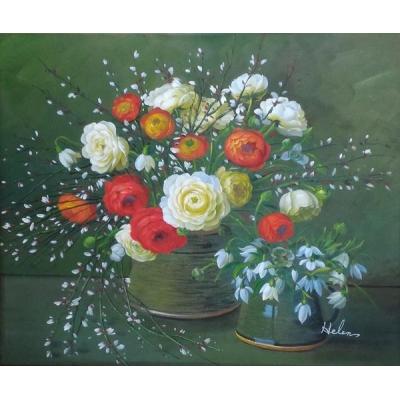 花瓶の花の油絵のおすすめ人気商品一覧 通販 - Yahoo!ショッピング