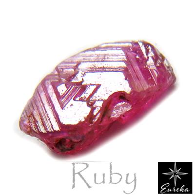 天然石 パワーストーン ルビー(結晶) 置物 赤 ピンク