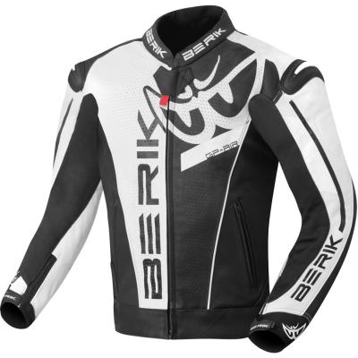 BERIK バイクジャケット ブラック/ホワイト Berik X-Speed Air Motorcycle Textile Jacket（ベリック