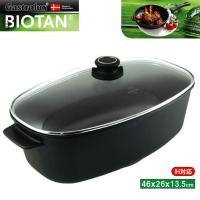 ガストロラックスGastrolux バイオタンBIOTAN IH対応キャセロール ガラス蓋付 外寸46×26×13.5cm 17900 送料無料  動画 | ユーロキッチンかさい ヤフー店