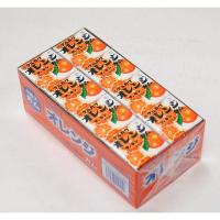 10円　マーブルガム　24入　オレンジ【駄菓子】 