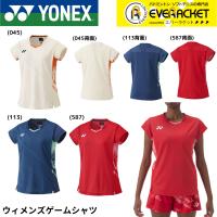 【LINE追加で5%OFFクーポン配布中】ヨネックス YONEX ウエア　ウェア ウィメンズゲームシャツ 20858 バドミントン・テニス・ソフトテニス | エバーラケット Yahoo!店
