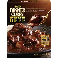 ＳＢ　ディナーカレーエクストラビーフ　中辛（200ｇ）×10個 | 紀州和歌山てんこもり