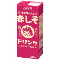 エルビー　ばあちゃんの赤しそドリンク　２００ｍｌ×４８個（常温商品） | 紀州和歌山てんこもり