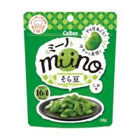 カルビー　miino（ミーノ）そら豆　しお味　28g × 12個 / Calbee / | 紀州和歌山てんこもり