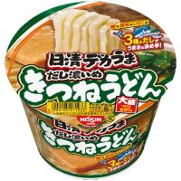 日清食品　日清デカうま きつねうどんだし濃いめ（106g）×12個 | 紀州和歌山てんこもり