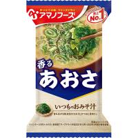 アマノフーズ　いつものおみそ汁 あおさ　8g×10個 | 紀州和歌山てんこもり