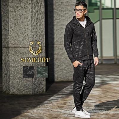 メンズジャージ、スウェット 上下セット(柄:迷彩)|ジャージ メンズジャージ、スウェット 上下セット(柄:迷彩)|ジャージ
