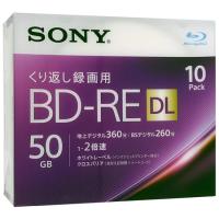 SONY ブルーレイディスク 10BNE2VJPS2 BD-RE DL 10枚 [管理:1000002902] | エクセラープラス