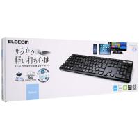ELECOM エレコム Bluetooth 薄型フルキーボード TK-FBM120KBK ブラック [管理:1000018317] | エクセラープラス