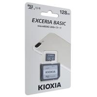 【ゆうパケット対応】キオクシア microSDXCメモリーカード EXCERIA BASIC KMSDER45N128G 128GB [管理:1000020928] | エクセラープラス