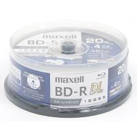 maxell 録画用ブルーレイディスク BD-R DL 4倍速 20枚組 BRV50WPG.20SP [管理:1000023961] | エクセラープラス