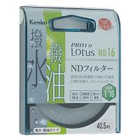 【ゆうパケット対応】Kenko NDフィルター 40.5S PRO1D Lotus ND16 40.5mm 920428 [管理:1000024717] | エクセラープラス