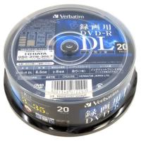 三菱化学メディア DVD-R DL 8倍速 20枚組 VHR21HDP20SD1 [管理:1000025265] | エクセラープラス