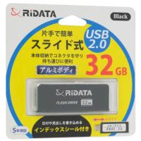 【ゆうパケット対応】RiDATA USBメモリー RI-OD17U032BK 32GB [管理:1000025508] | エクセラープラス