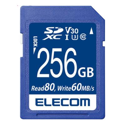 ELECOM SDカード（容量：256GB）｜メモリーカード｜PCサプライ