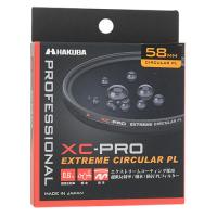 【ゆうパケット対応】HAKUBA XC-PRO エクストリーム サーキュラーPLフィルター 58mm CF-XCPRCPL58 [管理:1000026725] | エクセラープラス