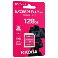 【ゆうパケット対応】キオクシア SDXCメモリーカード EXCERIA PLUS G2 KSDH-B128G 128GB [管理:1000027730] | エクセラープラス