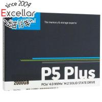 crucial 内蔵型 M.2 SSD P5 Plus CT2000P5PSSD8 2TB [管理:1000028040] | エクセラープラス