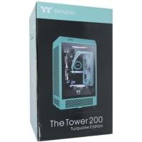 Thermaltake ミニタワー型PCケース The Tower 200 Turquoise CA-1X9-00SBWN-00 ターコイズ [管理:1000028288] | エクセラープラス