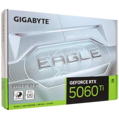 GIGABYTE - GIGABYTE製グラボ　GV-N506TEAGLEOC ICE-8GD　PCIExp 8GB GIGABYTE Eagle GeForce RTX 5060 Ti Graphics Card GV