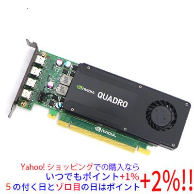 NVIDIA 【中古】グラフィックボード NVIDIA Quadro K1200 PCIExp 4GB