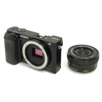 【中古】SONY α6000 パワーズームレンズキット ILCE-6000L/B [管理:1050017328] | エクセラープラス