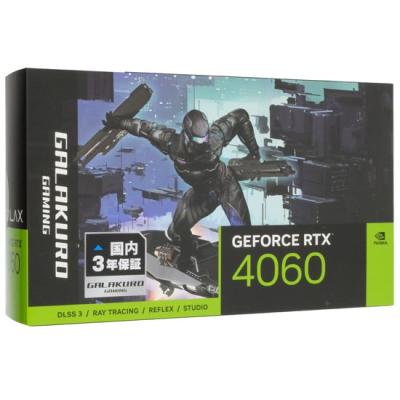 GALAKURO GAMING GEFORCE RTX 4060 中古 玄人志向 GALAKURO GAMING GG-RTX4060-E8GB/SF [PCIExp 8GB
