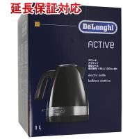 DeLonghi 電気ケトル アクティブ 1.0L KBLA1200J-BK インテンス ブラック [管理:1100027223] | エクセラープラス