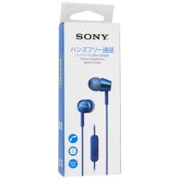 SONY 密閉型インナーイヤーレシーバー MDR-EX155AP (LI) ブルー [管理:1100038363] | エクセラープラス