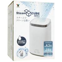 【新品(開封のみ)】 YAMAZEN スチーム式加湿器 Steam CUBE MAG KS-J242(W) ホワイト [管理:1100056072] | エクセラープラス