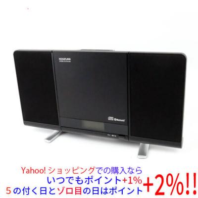 KOIZUMI（コイズミ） ステレオCDシステム SDB-4349/K ブラック