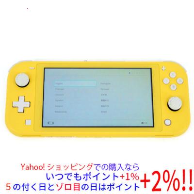 switchライト（Nintendo Switch）（色：イエロー系）｜テレビゲーム