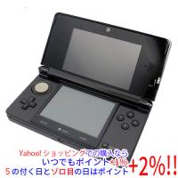 【中古】任天堂 ニンテンドー3DS コスモブラック CTR-S-KAAA ACアダプタなし・液晶画面いたみ | エクセラープラス