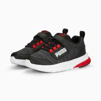 PUMA プーマ 19.0cm キッズ スニーカー エボルブ ストリート AC+PS 389138 PUMA Black-PUMA White-PUMA Red [管理:1400001500] | エクセラープラス