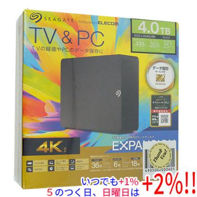 seagate expansion 4tbのおすすめ人気商品一覧 通販 - Yahoo!ショッピング