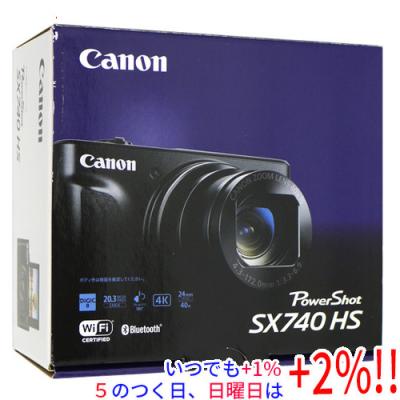【24時間以内/匿名配送】美品 キャノン パワーショット SX740HS 黒 canonパワーショットsx740hsのおすすめ人気商品一覧 通販 - Yahoo