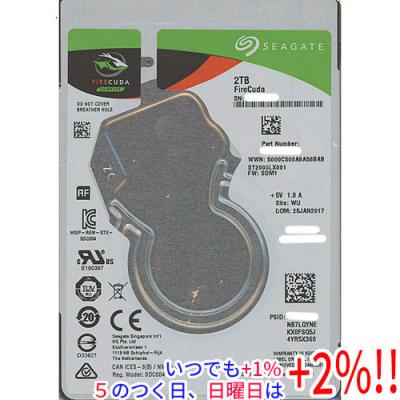 hdd 2tb 2.5インチ（内蔵型ハードディスクドライブ）（ドライブ厚さ